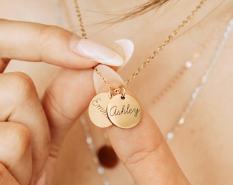 Personalized Gift For Her Pendant Necklace For Mom Initial Necklace Mother Necklace Charm Necklace Monogram Necklace Personalized Jewelry