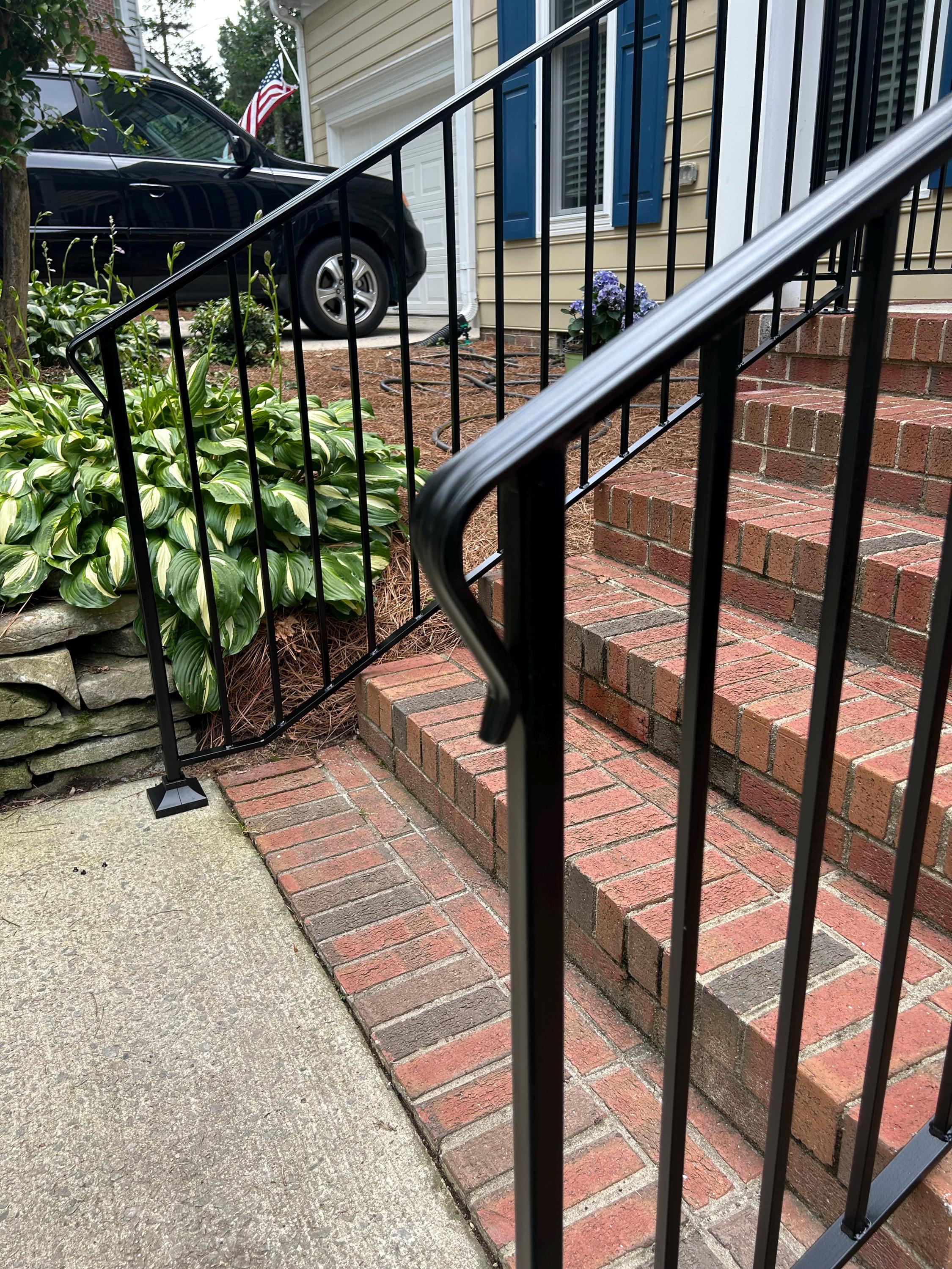 Custom Wrought Iron Handrail - Etsy