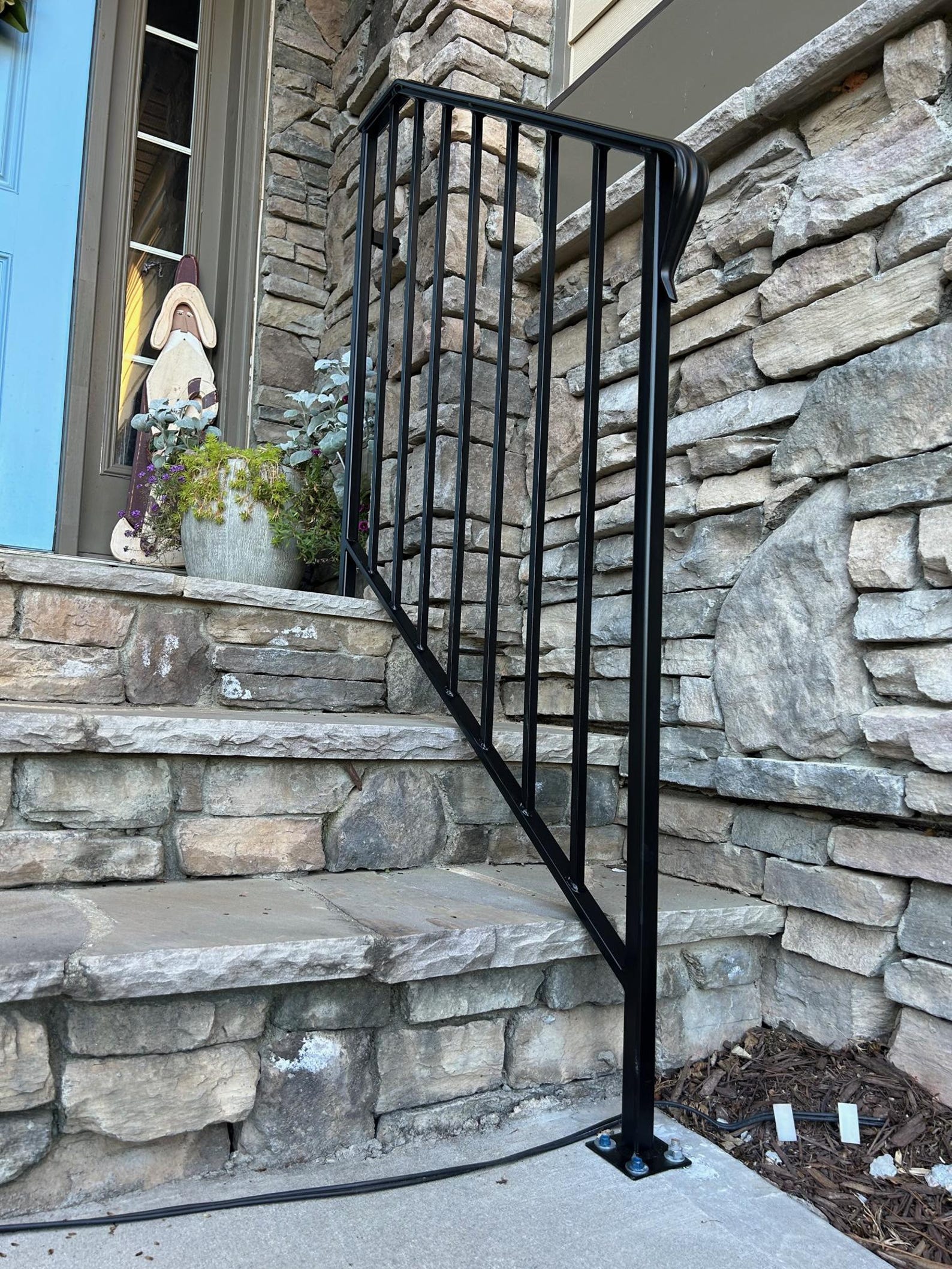 Custom Wrought Iron Handrail - Etsy