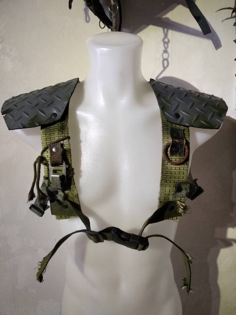 Post apocalyptic shoulder armor Wasteland armor cosplay Etsy