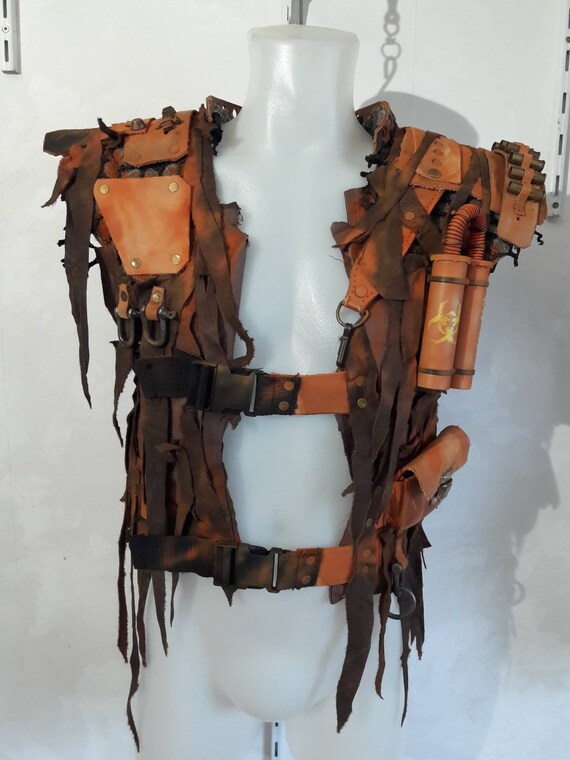 post-apocalyptic armor-vest The Zombie-Hunter | Etsy