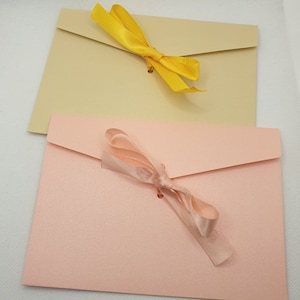 Luxury Personalised Gift envelope with gemstone name, voucher 17.5 x 12.4cm image 9