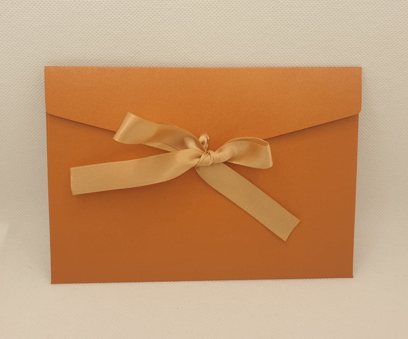 Luxury Personalised Gift envelope with gemstone name, voucher 17.5 x 12.4cm image 7