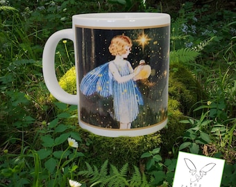 Fairy Mug Jumbo 20oz Enchanted Fairycore Coffee Tea Cup Ideal for Fairy Lover Gifts And Magical Home Decor