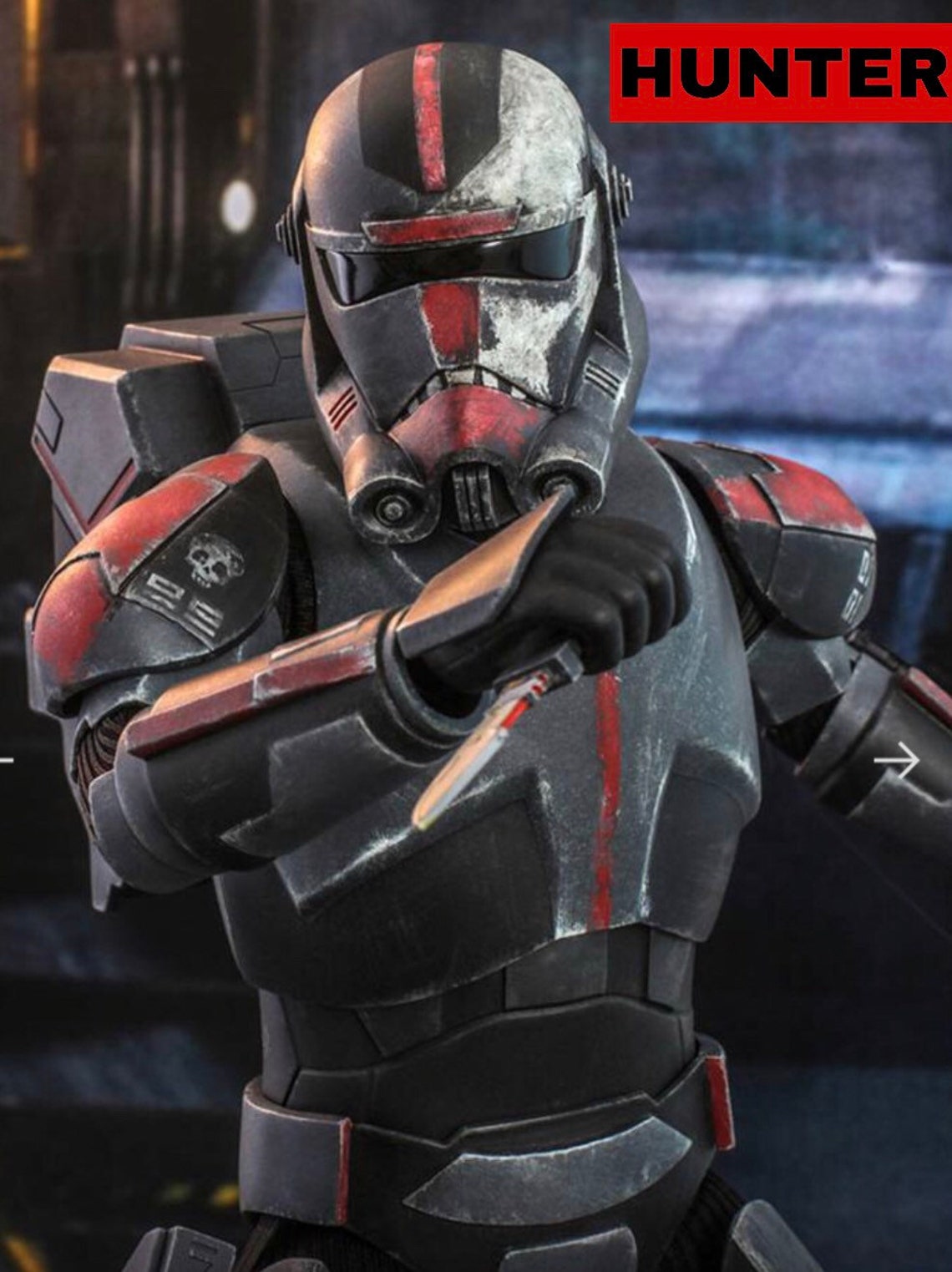 bad batch hunter armor