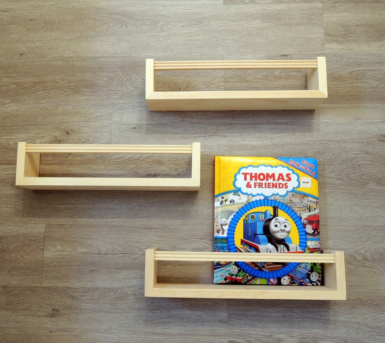 Shelf for Children Book Wall Shelf Floating Shelf Wooden Shelf Etsy