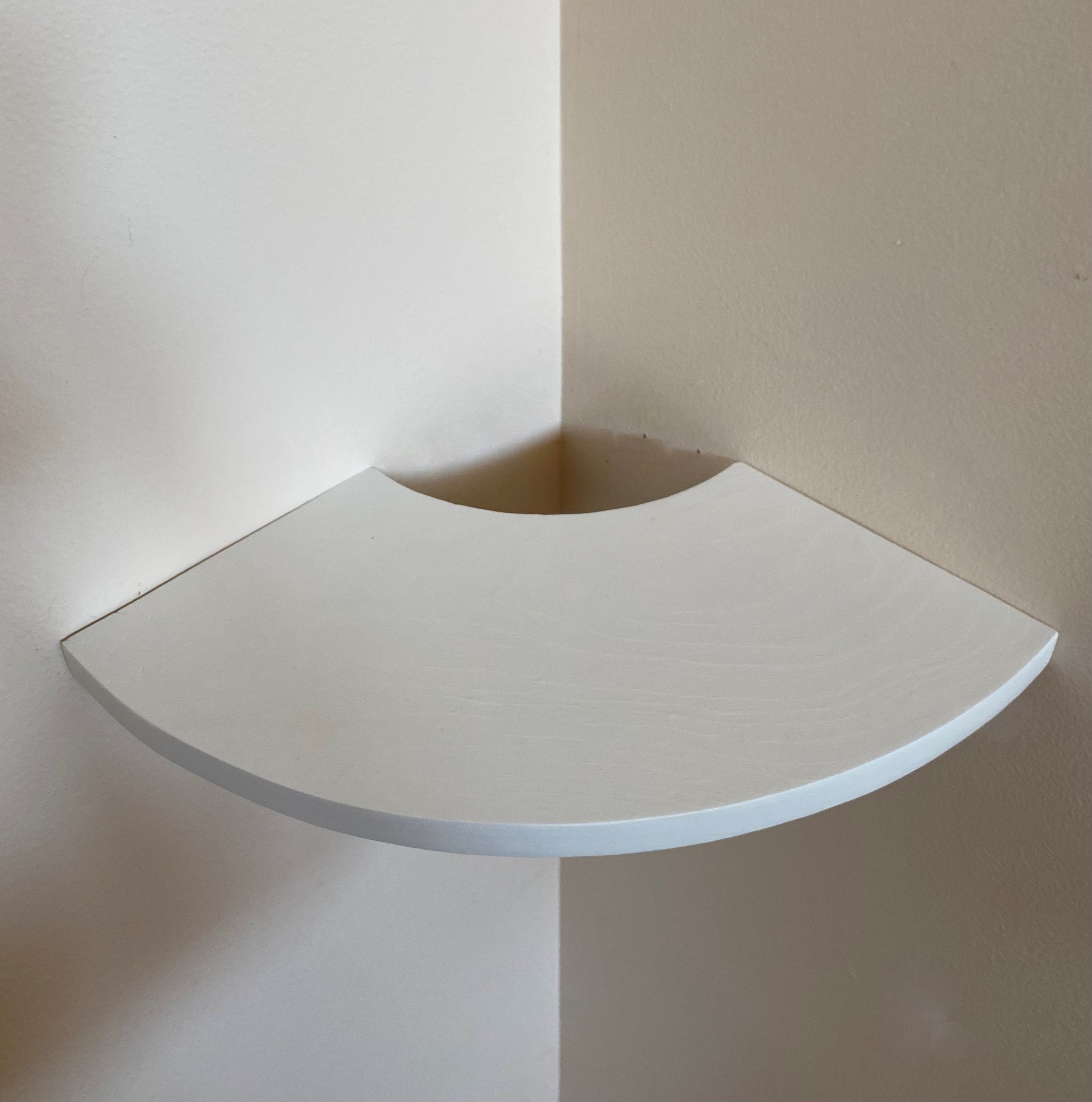 Round corner sale shelf
