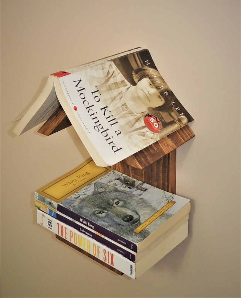 Bedside Bookshelf Bookshelf Mini Library Sidetable Book Lover Etsy