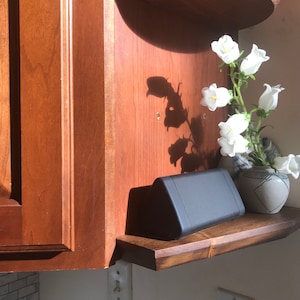Cabinet Shelves, Kitchen Pentagonal Corner Faceted Edge Shelf, Floating Shelf  Miniature Pantry Organizer,Storage Home Decor, Wood Furniture