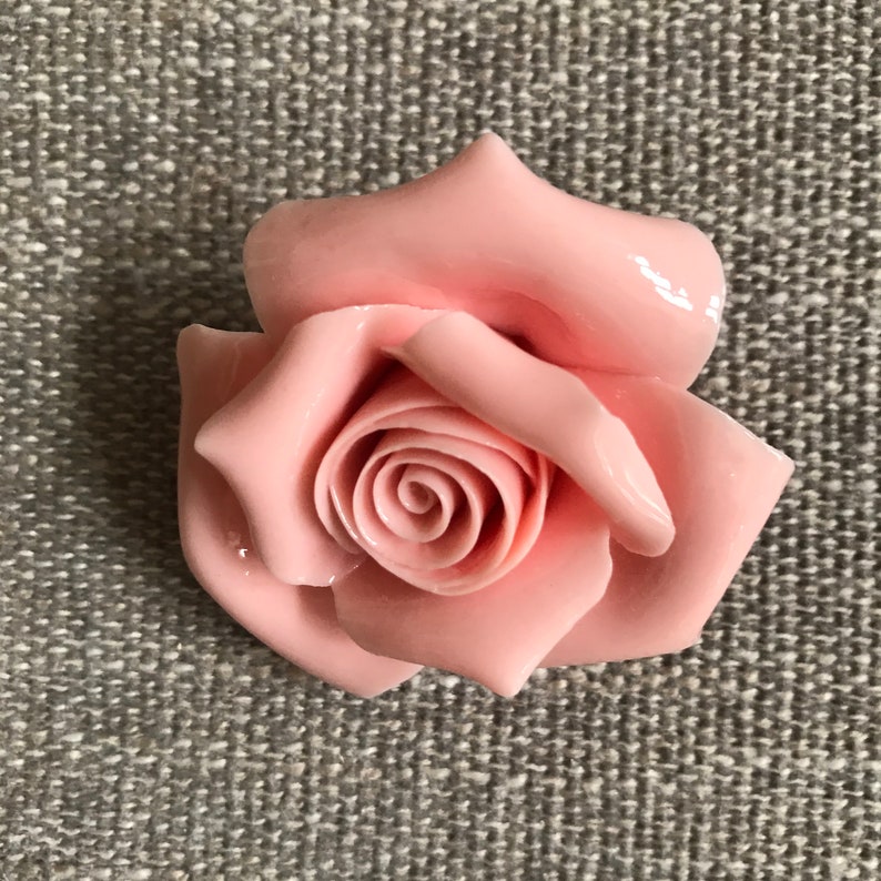 Porcelain Flowers Dainty Artistic Flower Decoration Little Etsy