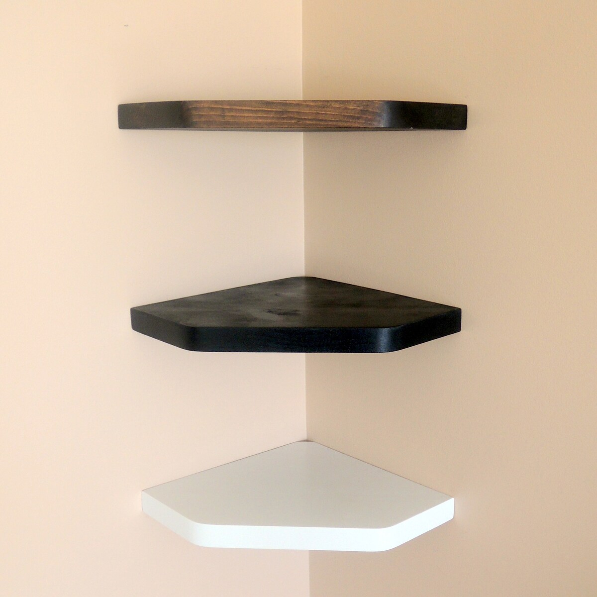 Pentagonal Corner Shelf