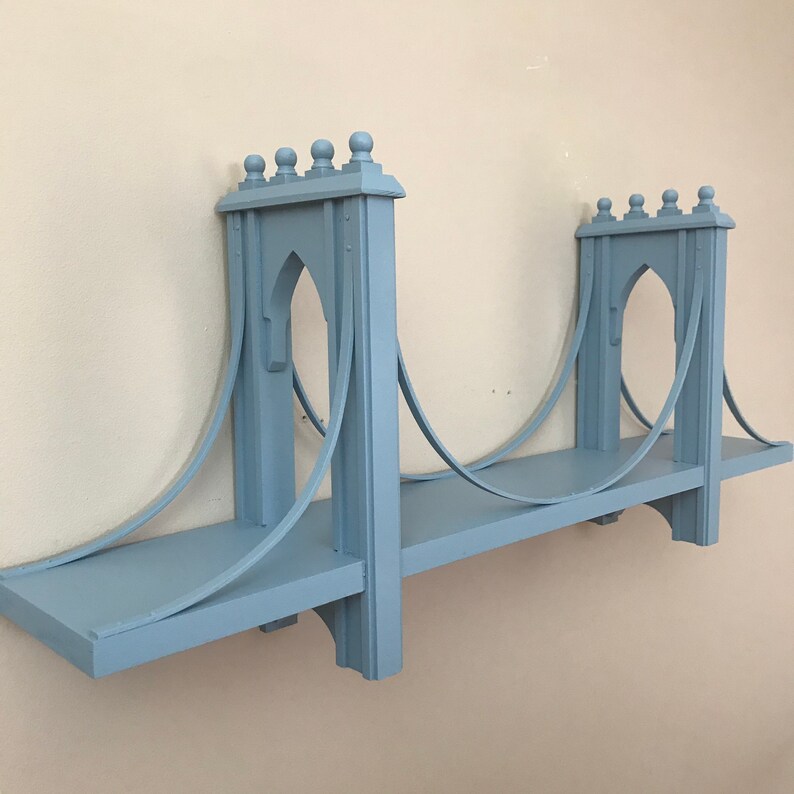 Manhattan Bridge Shelf Floating Shelves NYC Сollection Etsy