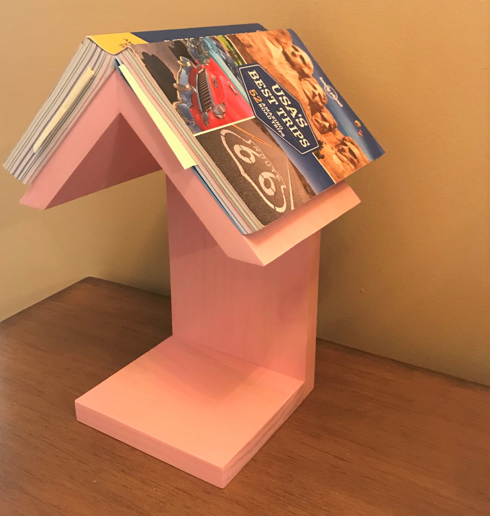Bedside Bookshelf Bookshelf Mini Library Sidetable Book Lover Etsy