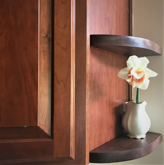 Floating cheap corner cabinet