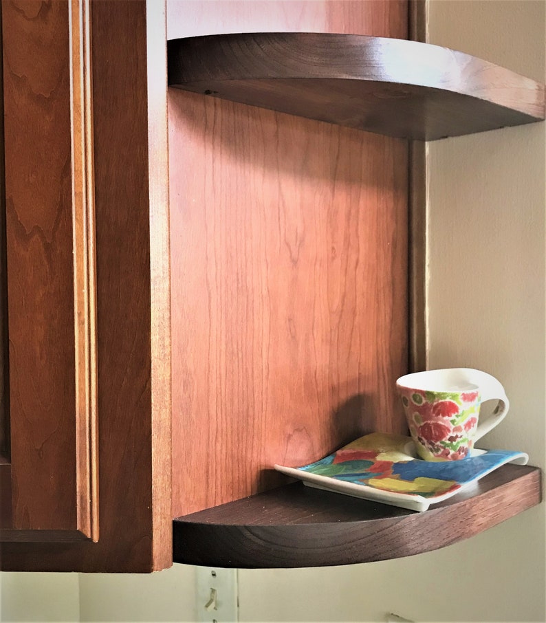 Kitchen Corner Round Shelf ShelvesTriangle shelf Etsy