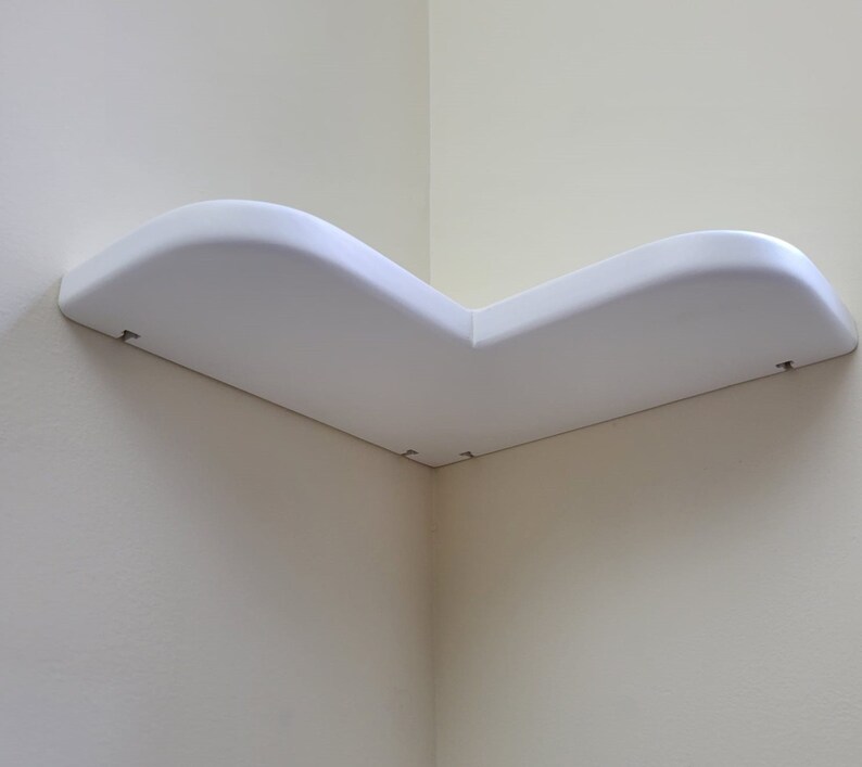 Shelf Rounded Edges Corner Shelf Rounded Edge Heart Wooden Shelves Greenhouse | Etsy