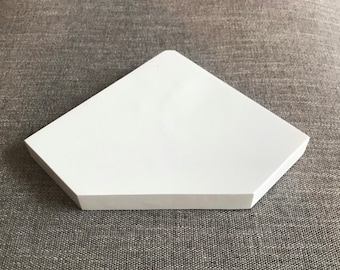 Rustic Corner Shelf: Extra Big Wing, Pentagonal Floating Shelves, AmazingNextDoor