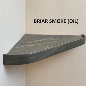 Rustic Corner Shelf: Pentagonal Wooden Floating Shelf with Barrier