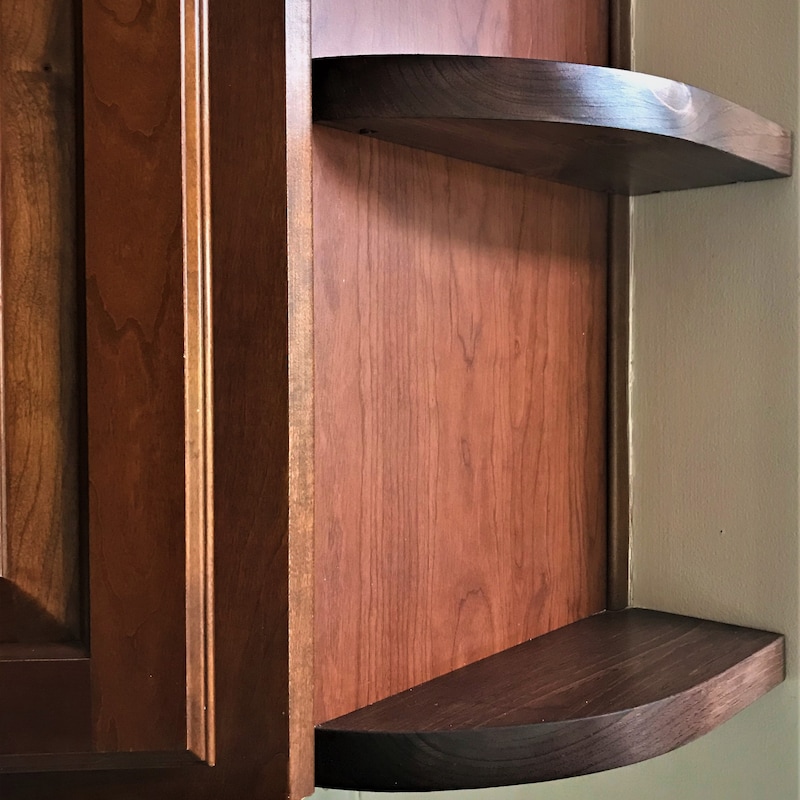 Small Square Wood Shelves - Etsy