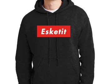 Esketit Hoodie Supreme Lil Pump Purpp Smoke Purpp RAP Music Sweatshirt