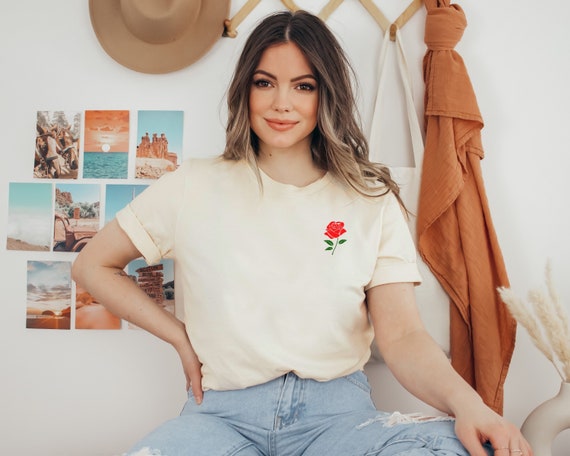Girl Power T-Shirt Girl Power Rose T-Shirt Women Shirt Girl Power T-Shirt Girl Power Rose T-Shirt Women Shirt