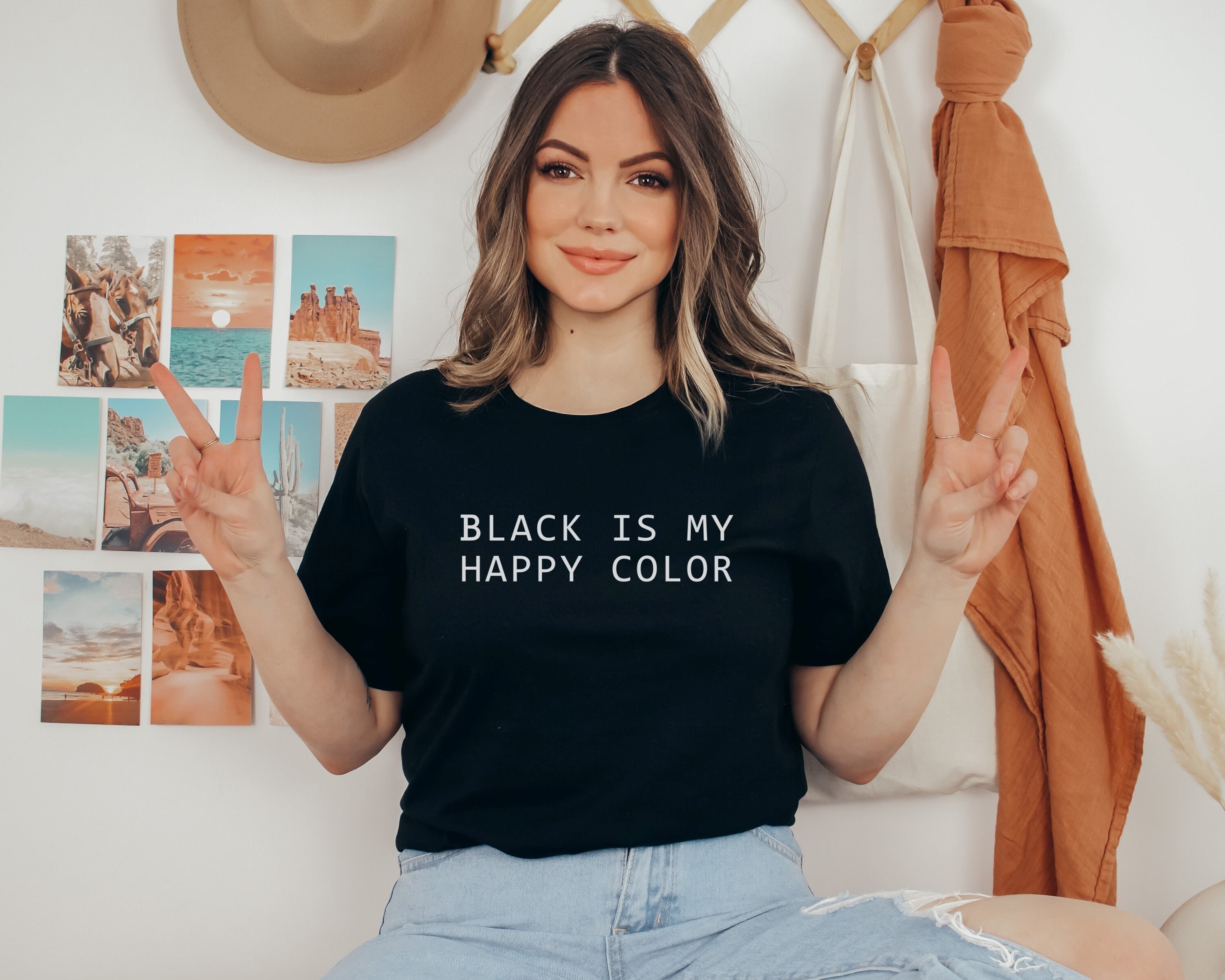 Black Is My Happy Color T-Shirt Black Is My Happy Color T-Shirt