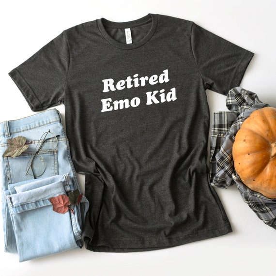 Hipster Humor Retired Emo Kid T-Shirt Hipster Humor Retired Emo Kid T-Shirt