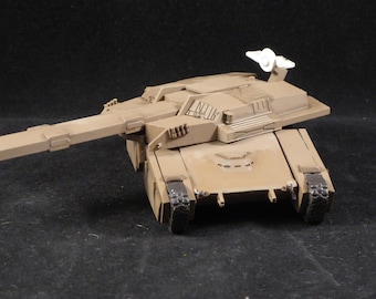 1/100 Tanque lineal (archivos STL)