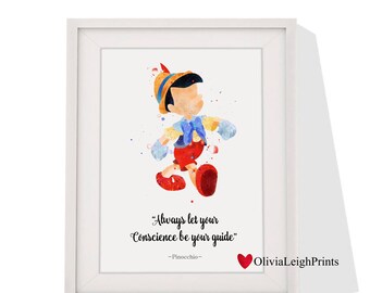 Pinocchio Printable Etsy