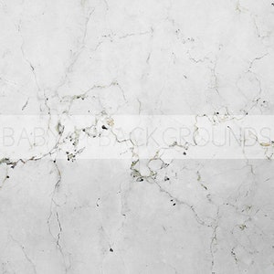 Cracked Marble Off White Natural - Marble Backdrop - 90 x 50 cm Vinyl Photo Backdrop Background - Product Food Photography Flatlay