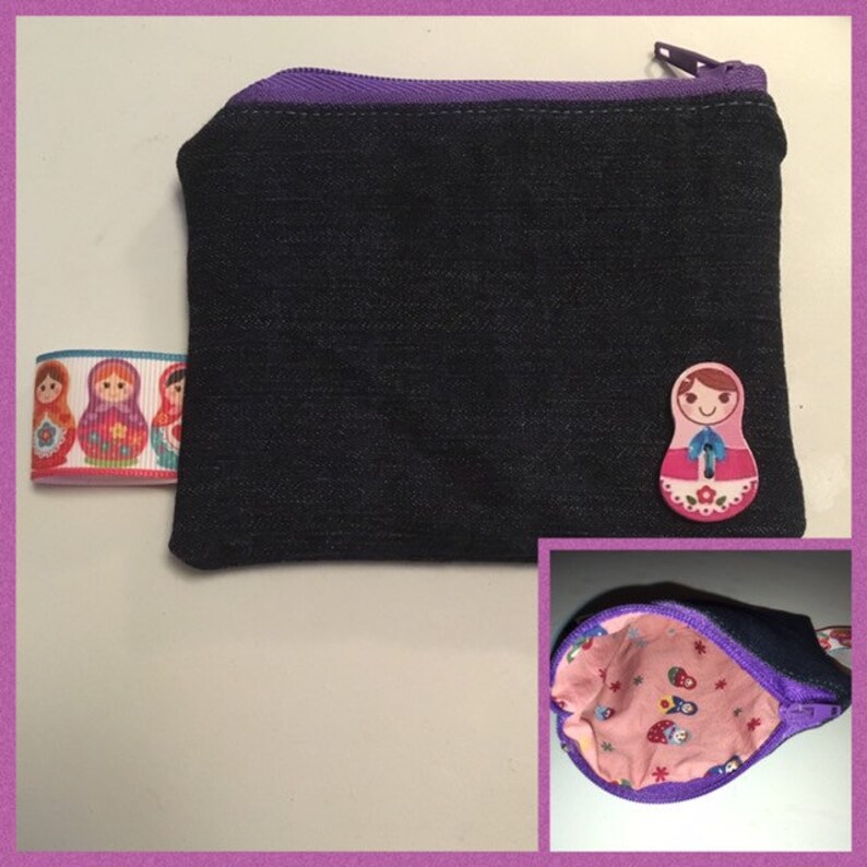 Russian Doll Coin Purse