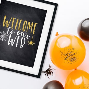 Halloween digital print, wall art printable
