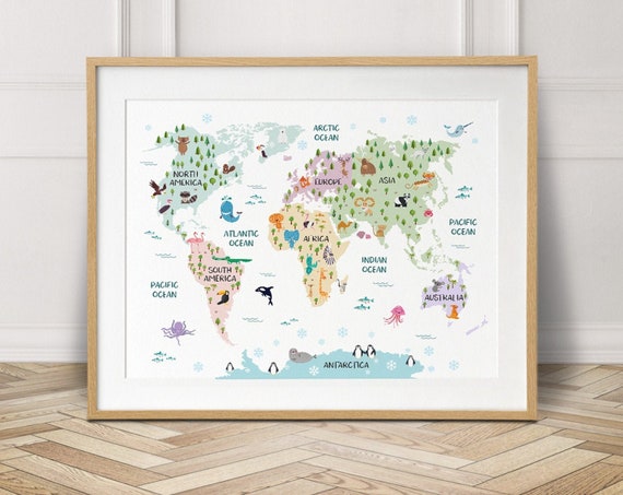 pastel nursery decor