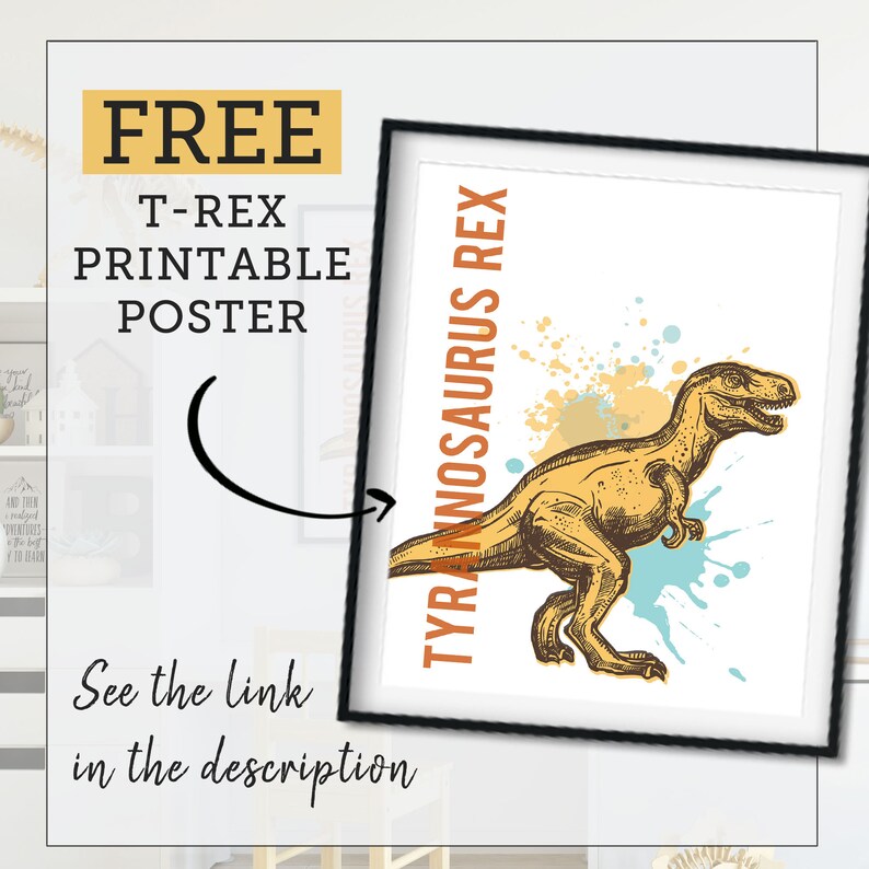 personalized print dinosaur alphabet print printable etsy