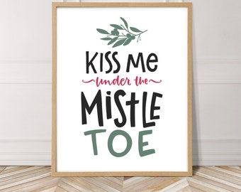 Printable christmas wall art, funny christmas decor, holiday decor print