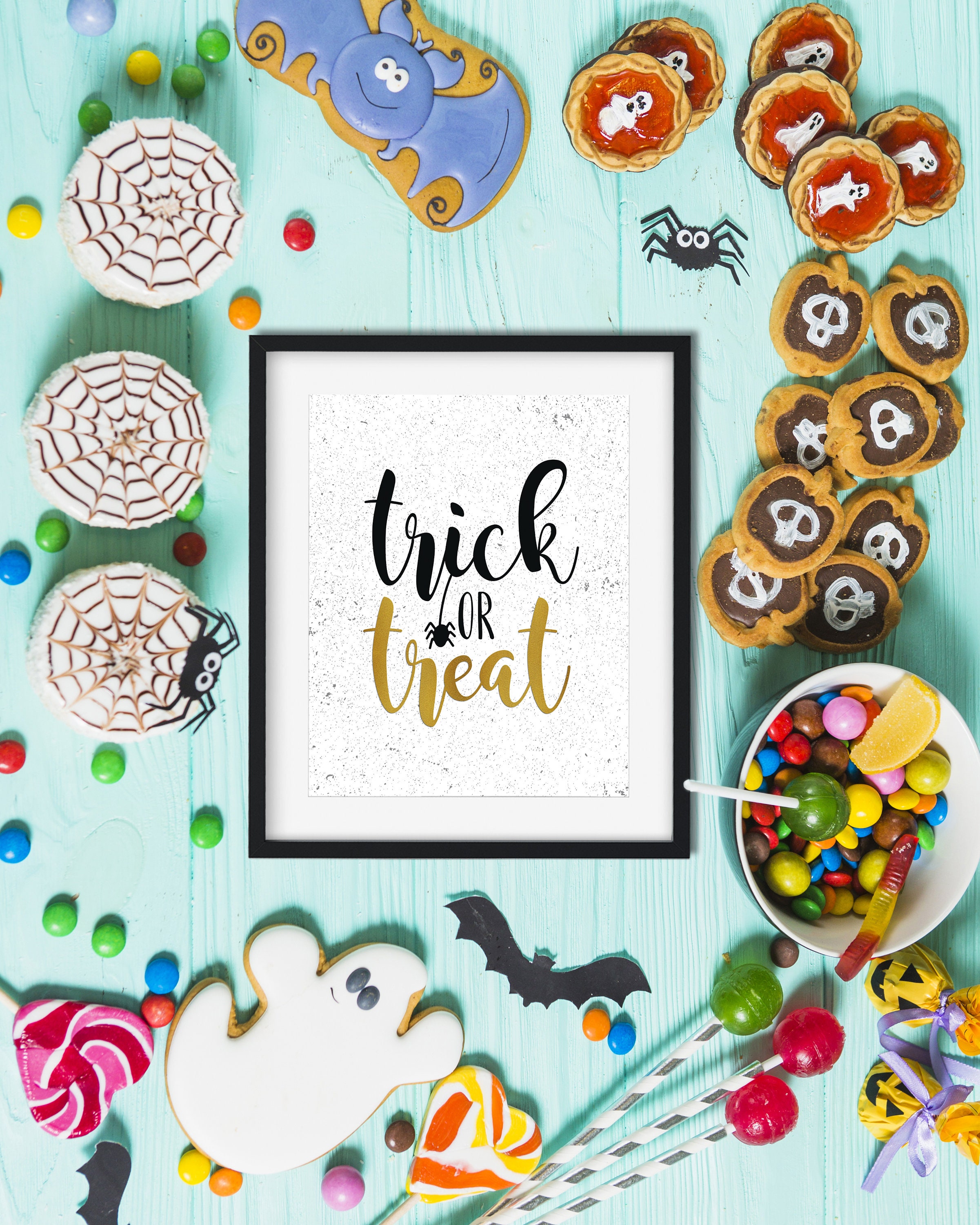 Halloween printable wall art halloween party decor halloween | Etsy