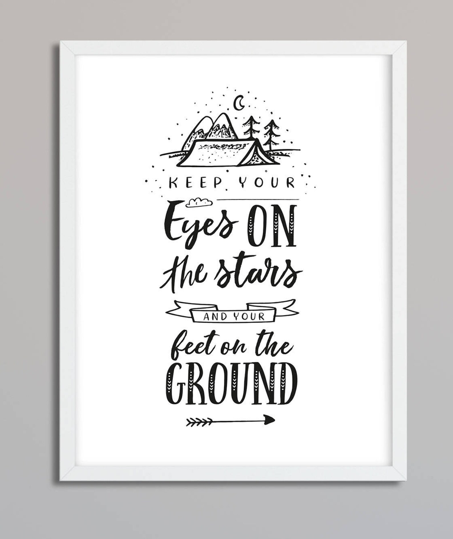 Nursery wall art quote printable nursery decor baby gift Etsy