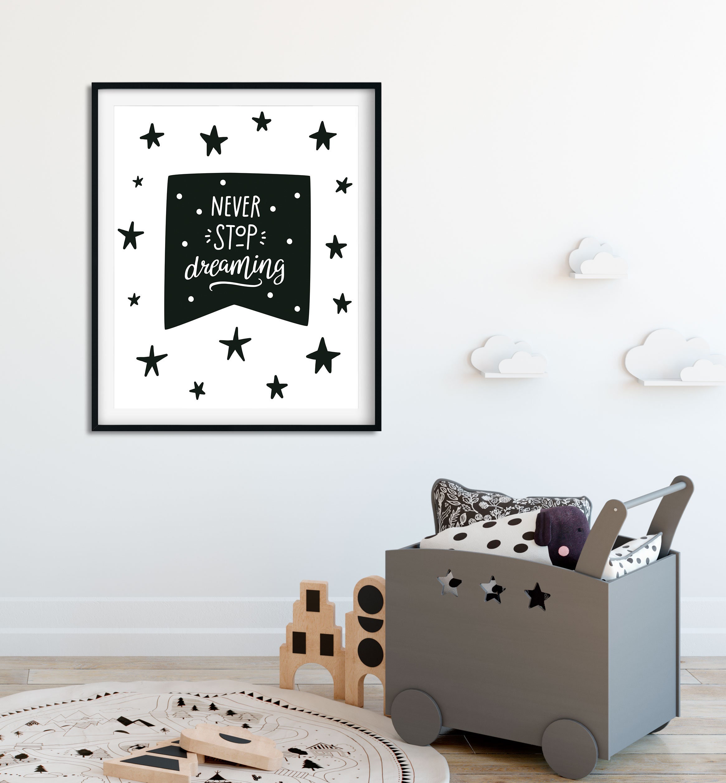 Printable wall art original art nursery baby prints gift | Etsy