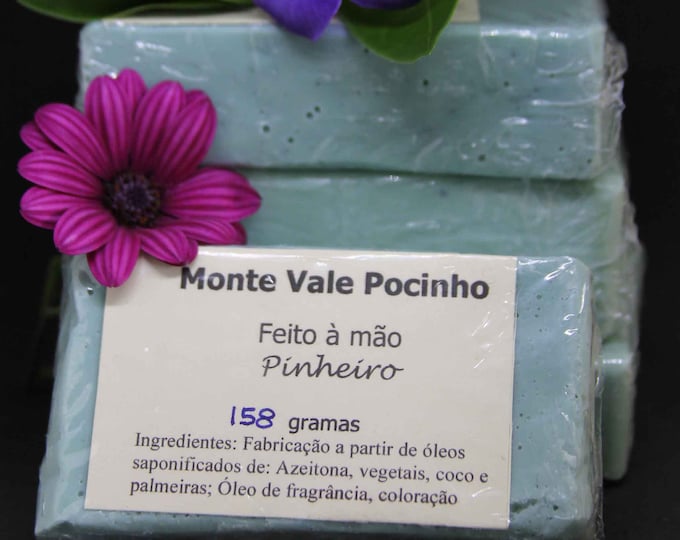Natural Cold Process Soap Spruce & Cedarleaf Monte Vale Pocinho