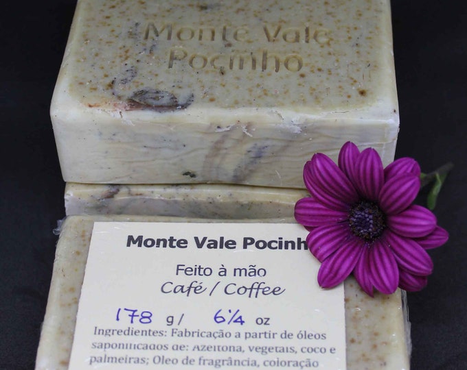 Natural Cold Process Coffee Soap Monte Vale Pocinho