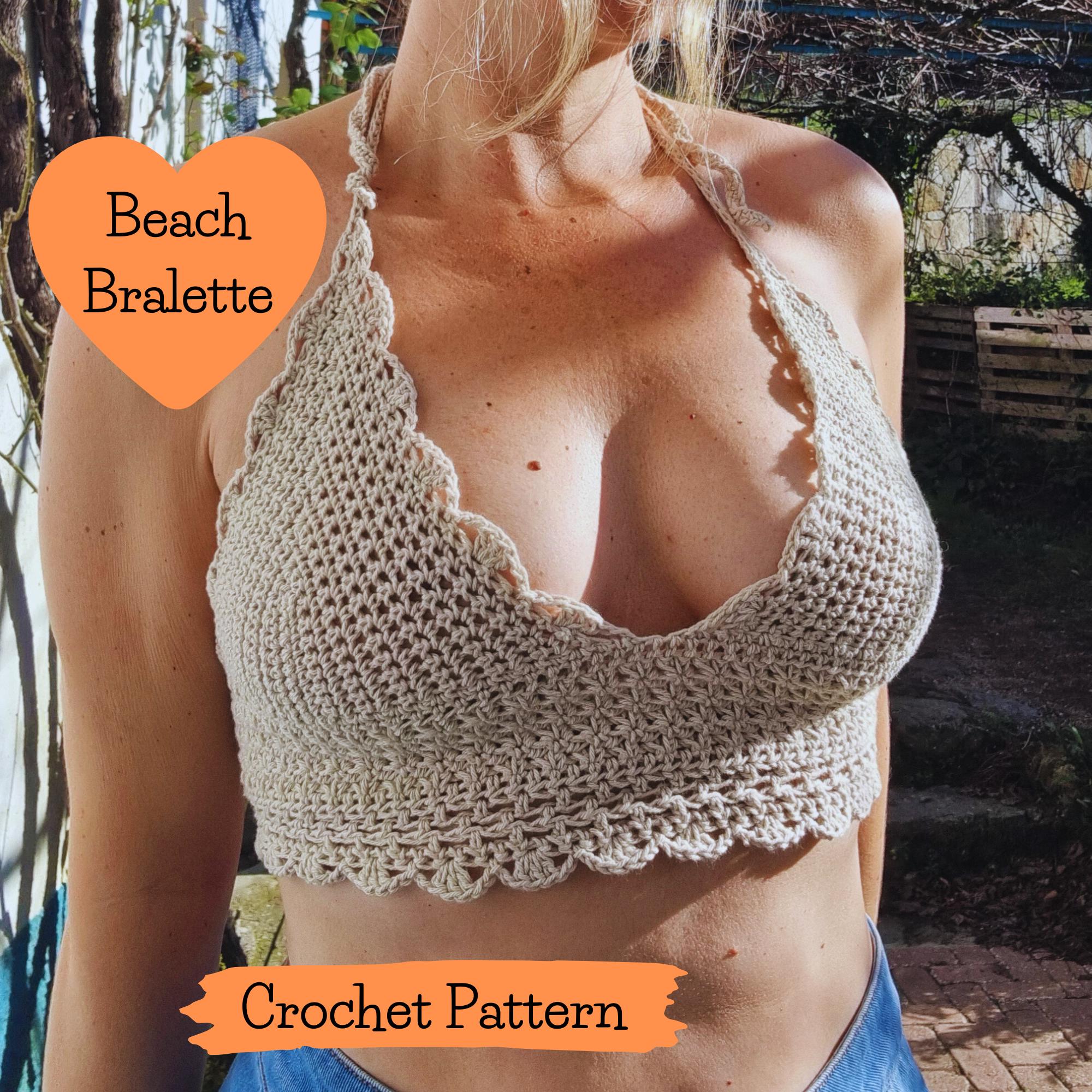 Beach Bralette Crochet Pattern