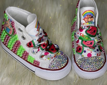 Cocomelon inspired custom kicks