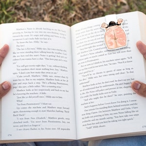 Brat Spanking Magnetic Bookmark, reading smut, booktok bookmark, kinky romance bookmark, booktok girlies magnetic bookmark, Brat submissive