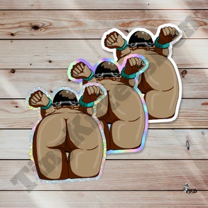POC Adult Vinyl Sticker Indoor Outdoor, Weather Resistant, Scratch Resistant, Submissive, Fetish, Bondage, Kinky, Funishment, Spanking