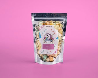 Candyfloss flavour Vegan Gourmet Popcorn