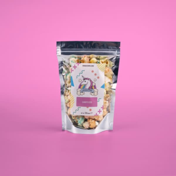 Zuckerwatte Geschmacksrichtung Vegan Gourmet Popcorn