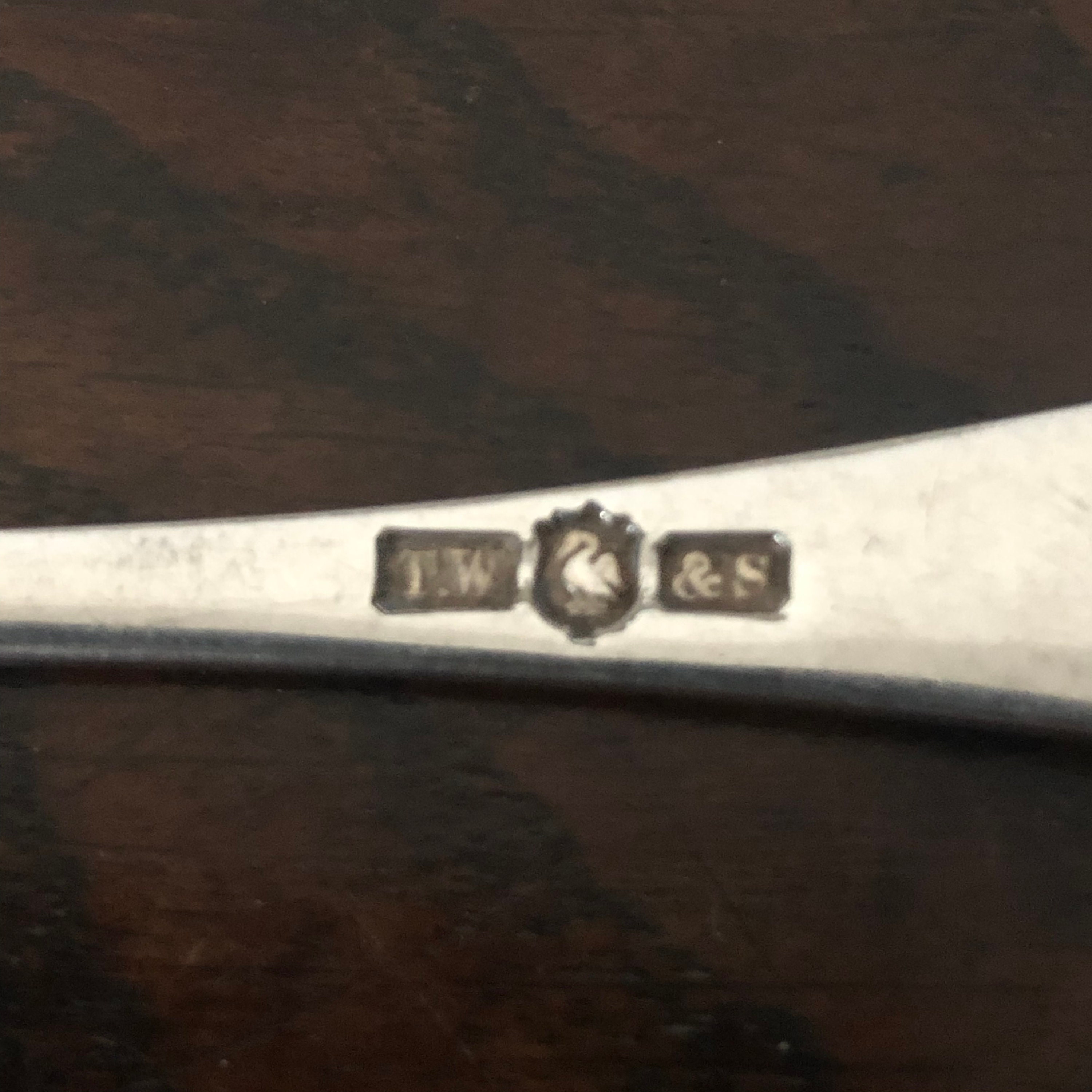 EPNS Silverplated Flatware Condiments Spoon Victorian Etsy