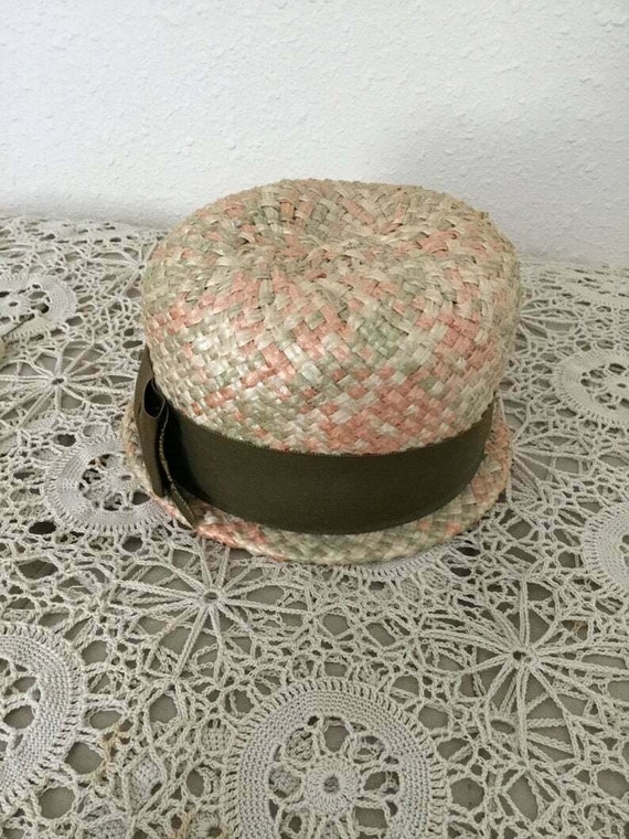 50’s Vintage Woven "Union Made" Hat