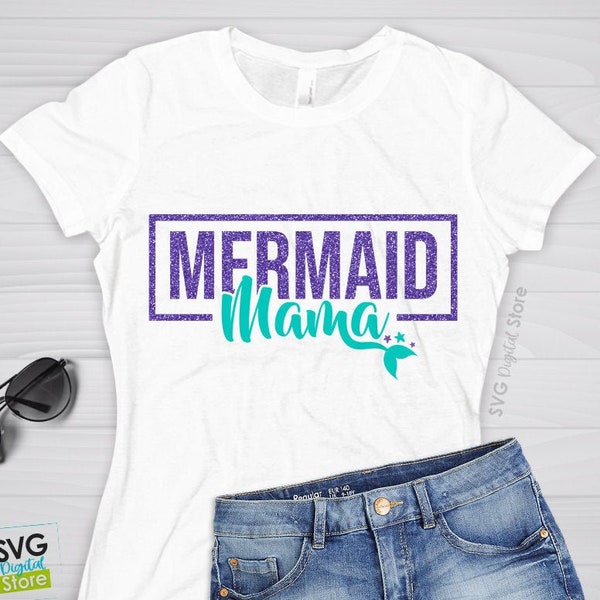 Mermaid SVG, Mer Mom svg, Mermaid Birthday, Mermaid Mom svg, Mermaid Shirt, Mer Mom Shirt, Mermaid Mama, Mermaid Tail, Mermaid Party