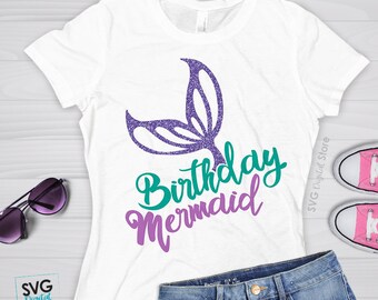 Mermaid Shirts Sweatshirt Sequin Patch Mermaid Tail Mermaid Party Pastel Mermom Mermama Costume Birthday Womens Top